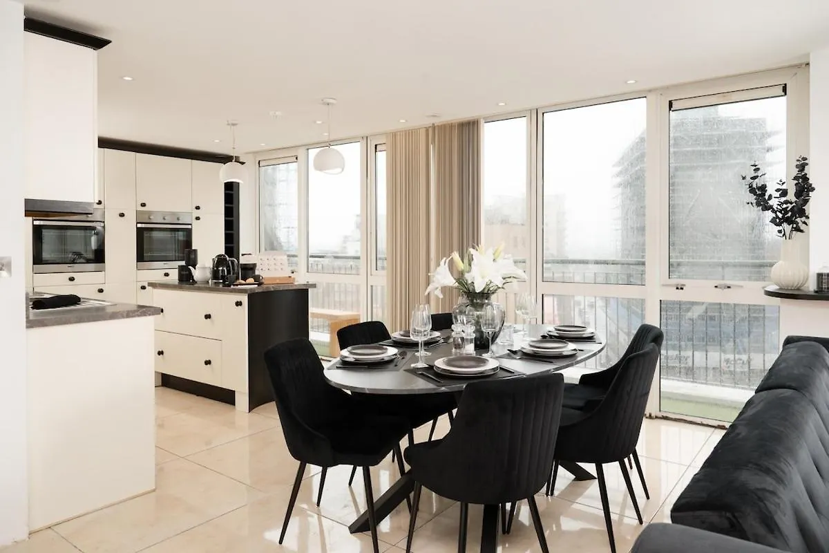 Lejlighed Penthouse With Balcony City View Belfast Storbritannien